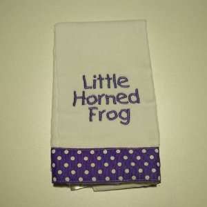 Little Horned Frog Burp Pad By Hayli Bugs 