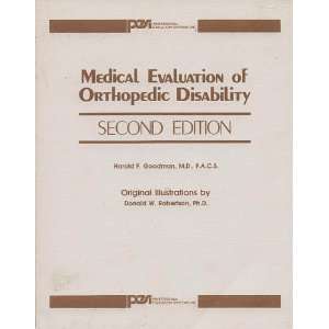  Medical Evaluation of Orthopedic Disability Second Edition 