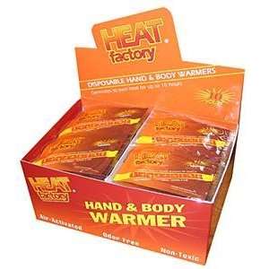   Heat Factory Large 24 Hour Hand Warmers, Box of 30: Sports & Outdoors