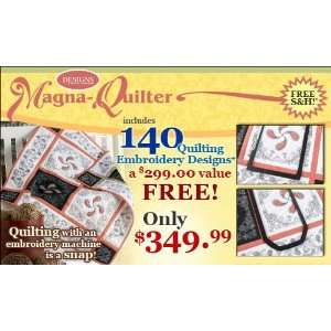  Magna Quilter PLUS 1000 FREE EMBROIDERY DESIGNS Arts, Crafts & Sewing