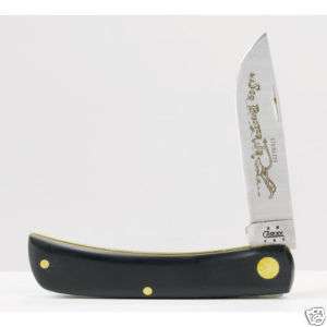 CASE XX 095 Black Handle SOD BUSTER JR KNIFE  