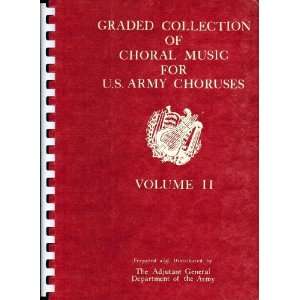   Army Choruses (Volume 2) The Adjutant General Department of the Army