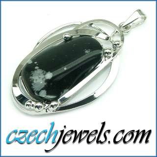 Obsidian costume jewelry pendant   30.0cts  