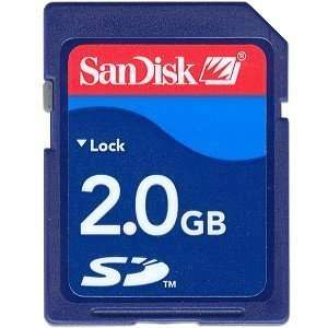  SanDisk 2GB Secure Digital (SD) Memory Card: Computers 