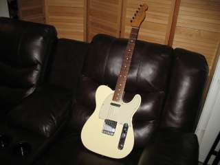 Fender Classic Series 60s Telecaster Electric Guitar Olympic White 