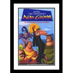  The Emperors New Groove 32x45 Framed and Double Matted 