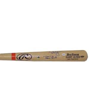  Barry Bonds and Mark McGwire Autographed Bat: Sports 