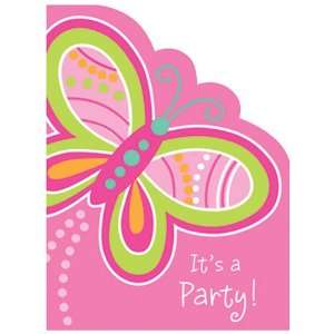    Butterflies Birthday Party Invitations: Health & Personal Care