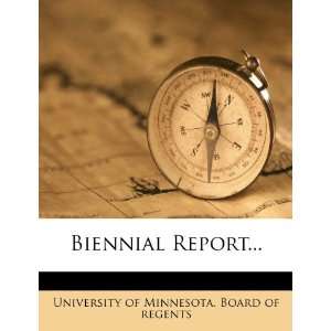    (9781248148013) University of Minnesota. Board of regent Books