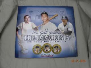 New York Yankees The Immortals Medallion Collection  