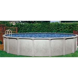  Tahitian 36 Round 54 Steel Wall Pool with Resin Top Rail 