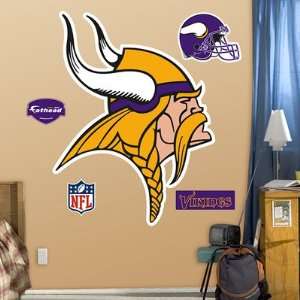  Minnesota Vikings Logo Fathead NIB 