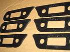 78 87 EL CAMINO BED RAIL GASKETS THIS IS A NEW SET OF 6 BOTH SIDES