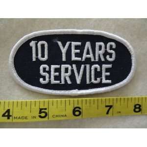  10 Years Service Patch 