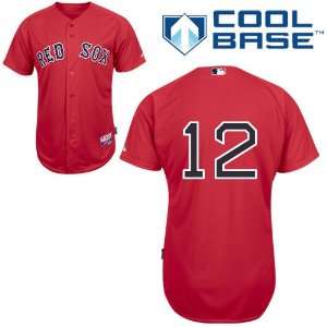 Jed Lowrie Boston Red Sox Authentic Alternate Home Cool Base Jersey By 