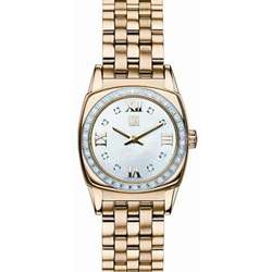 ESQ by Movado Womens Hampshire Goldtone Watch  Overstock
