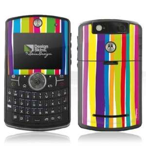  Design Skins for Motorola Q9   Watercolour Stripes Design 