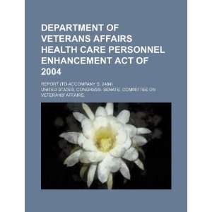  Department of Veterans Affairs Health Care Personnel 