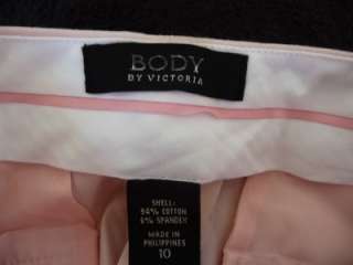 NWT Victorias Secret BODY CHRISTIE Fit Capri Pants 10  