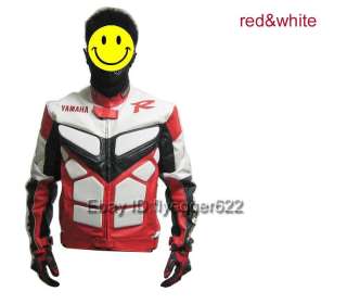 NEW GP RACING motorbike/Motorcycle/motorcross PU leather jacket black 