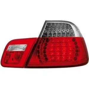  1999 2005 BMW E46 3 series Coupe or Sedan Clear LED Tail 