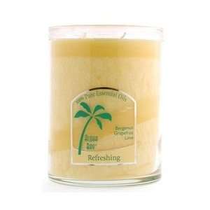 com Aloha Bay Palm Wax Candles   Refreshing   100% Pure Essential Oil 
