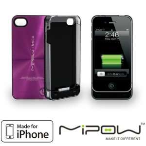  MiPow MACA 2200 Color Power Case 2200mAh for iPhone 4 