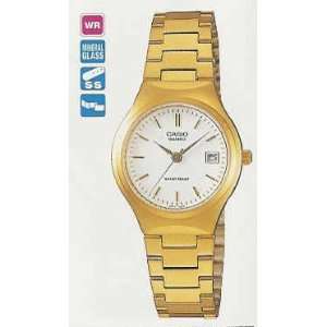  Casio Ladies Classic Gold Tone Watch with Date SI1864 