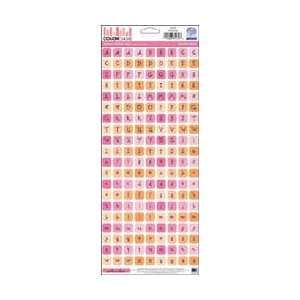  Sticko Color Oasis Personalities Letter & Number Stickers 