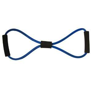  Resistance Band with Grip   Blue, 3.5 Ft Sports 