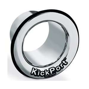    Kickport Soundport for Bass Drum   Chrome Musical Instruments
