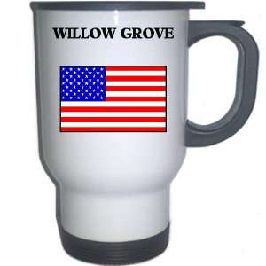  US Flag   Willow Grove, Pennsylvania (PA) White Stainless 