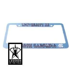 North Carolina Tar Heels License Plate Frame 3D: Sports 