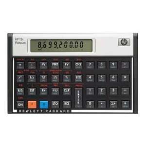  Hewlett Packard, HP 12C Plat Financial Calculator (Catalog 