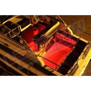 8pc Red LED Boat Deck & Cabin Lighting Kit:  Sports 