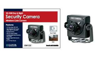   Electronics HDC041 High Resolution Mini Color Camera   Small (Black