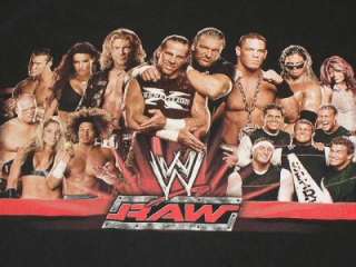 WWE Monday Night Raw T Shirt sz. Medium  