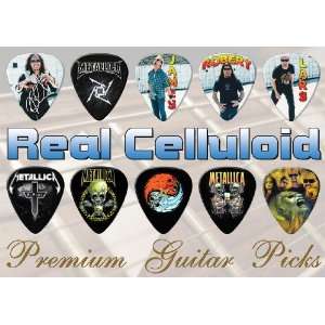  Metallica (2) Premium Guitar Picks X 10 (C) Musical 