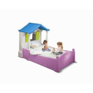 Little Tikes Purple Storybook Cottage Twin Bed:  Home 