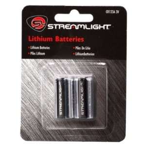  Streamlight 3V Cr123A Lithium Battery (2 P) FOR LIGHT 