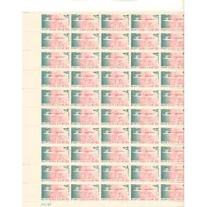 Cherry Blossoms Full Sheet of 50 X 4 Cent Us Postage Stamps Scot #1158