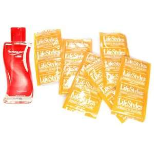 LifeStyles Vibra Ribbed Premium Latex Condoms Lubricated 108 condoms 
