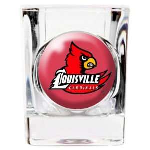 Louisville Cardinals 35mm Square Shotglass Sports 