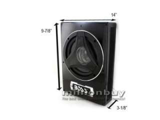   Low Profile Amplified Subwoofer with Remote Subwoofer Level Control