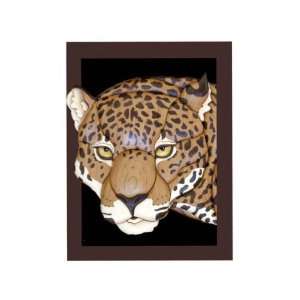    Jaguar Head Intarsia Plan (Woodworking Plan)
