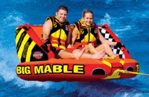 New Big Mable 2 Person Towable Raft Ski Tube Float  