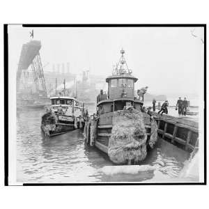    US Navy tugboat,Brooklyn Navy Yard,New York,NY,1946