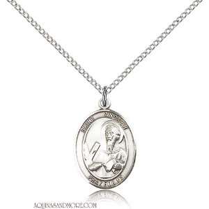 St. Andrew the Apostle Medium Sterling Silver Medal 