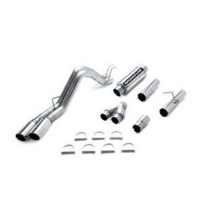   16989 Stainless Steel Dual Filter Back Exhaust System: Automotive