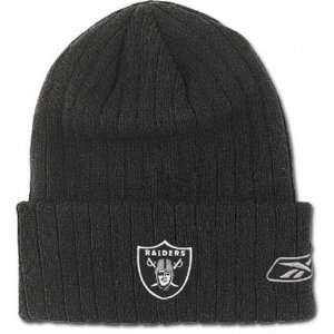  Oakland Raiders Coaches Sideline Knit Hat: Sports 
